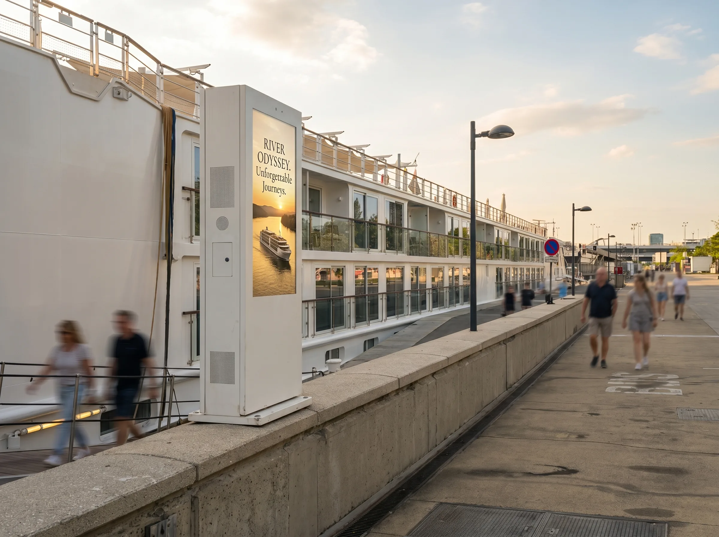 adyoutiser DOOH obrazovka Viedeň — rezervuj sám bez agentúry